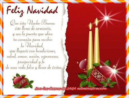 Tarjetas con frases para compartir en la Navidad