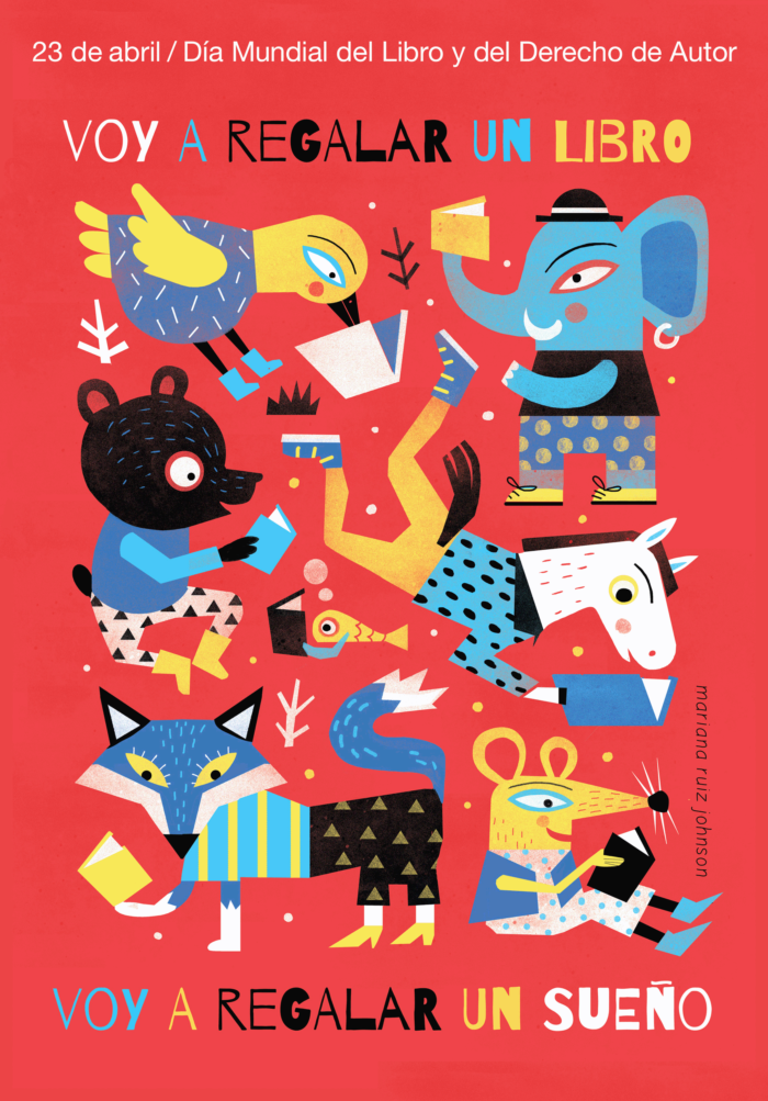 Afiche-Cartel-Dia-Mundial-del-Libro-2016-ilustradora-Mariana-Ruiz-Johnson