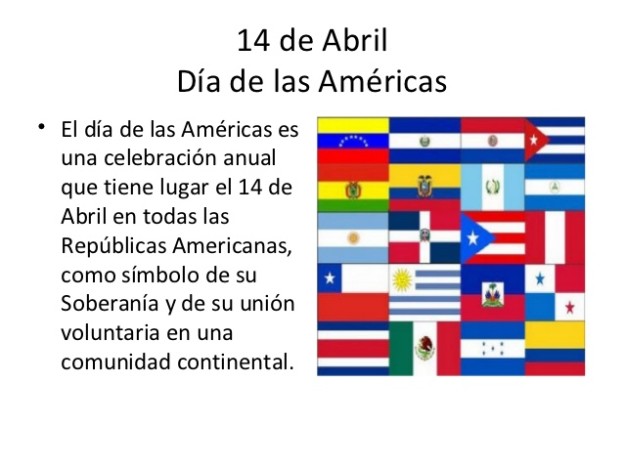 Descargar Imágenes Para El 14 De Abril Día De Las Américas