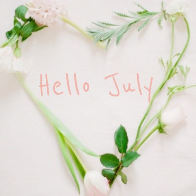 lovely-hello-july-card-with-flower-heart