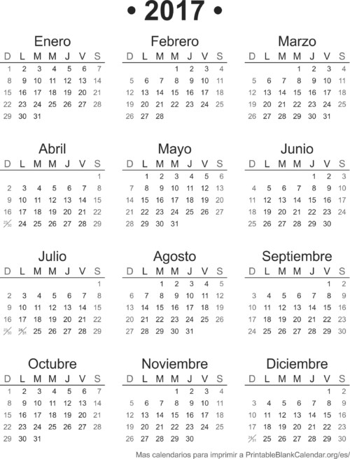 2017-calendario