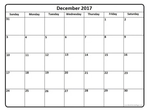December-2017-blank-calendar